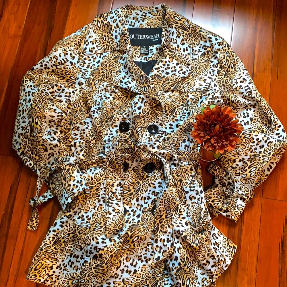 Lisa Rinna Jacket 🐆 Leopard print